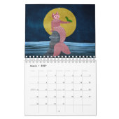 Little Mermaid Cat Calendar Kalender (Mär 2027)