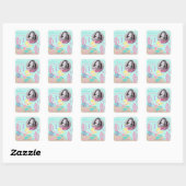 Little Mermaid Foto Sticker Blonde 1 (Blatt)