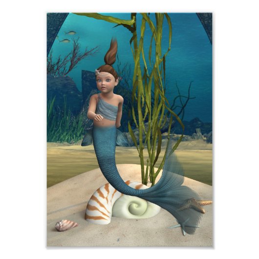 Little Mermaid Fotodruck (Vorne)
