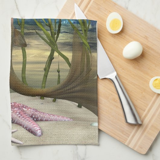 Little Mermaid Handtuch (Viertel Falte)