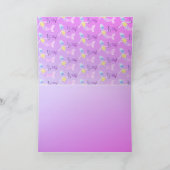 Little Mermaid "Happy Birthday" Karte (Innenseite)