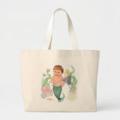 Little Mermaid - Junge Jumbo Stoffbeutel (Vorne)