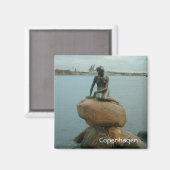 Little Mermaid - Kopenhagen Magnet (Vorderseite/Rückseite)