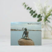 Little Mermaid - Kopenhagen Postkarte (Stehend Vorderseite)