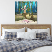 Little Mermaid Leinwanddruck (Insitu (Schlafzimmer))