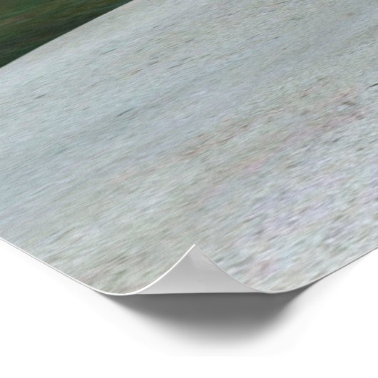 Little Mermaid Niedlich Fantasy Girl, Blue Ocean Poster (Ecke)