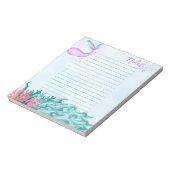 Little Mermaid Notepad Notizblock (Rotiert)