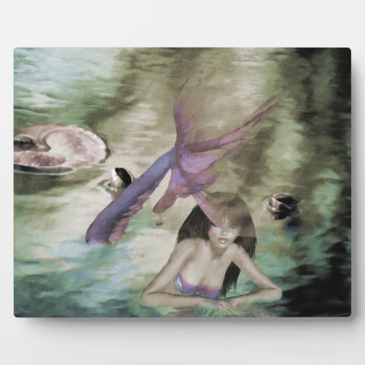Little Mermaid Plaque Fotoplatte (Vorderseite)