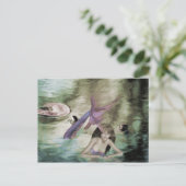 Little Mermaid Postcard Postkarte (Stehend Vorderseite)