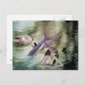 Little Mermaid Postcard Postkarte (Vorne/Hinten)