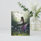 Little Mermaid Postcard Postkarte (Stehend Vorderseite)