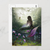 Little Mermaid Postcard Postkarte (Vorne/Hinten)