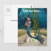 Little Mermaid Postkarte (Vorne/Hinten)