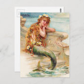 Little Mermaid Postkarte (Vorne/Hinten)