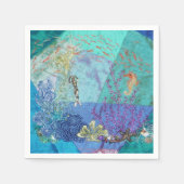 Little Mermaid Serviette (Vorderseite)