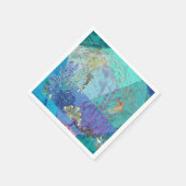 Little Mermaid Serviette (Ecke)