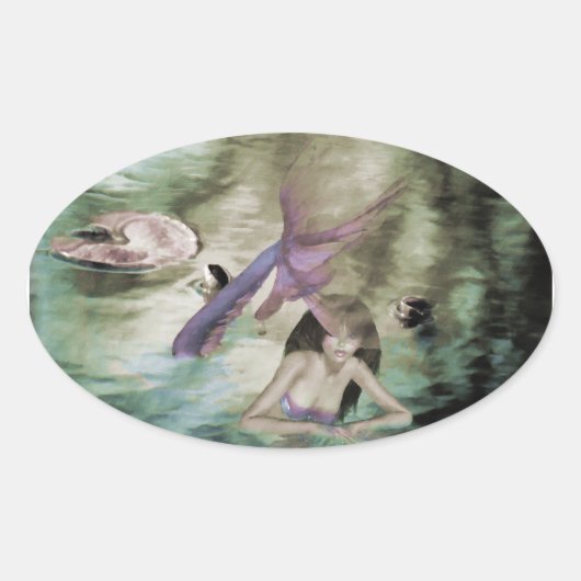 Little Mermaid Sticker (Vorderseite)