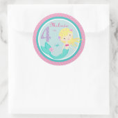 Little Mermaid Sticker Blonde 4 (Tasche)