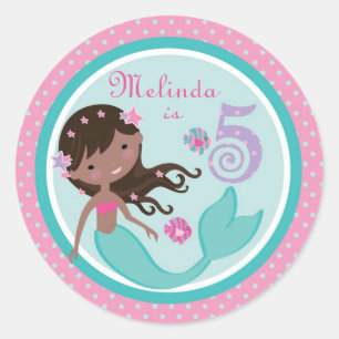 Little Mermaid Sticker OM 5B
