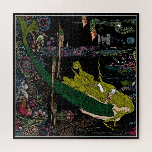 Little Mermaid Under Puzzle (Horizontal)