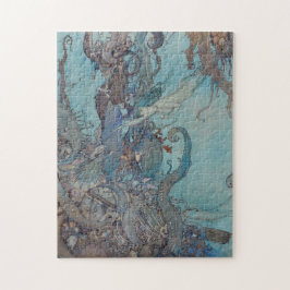 Little Mermaid von Edmund Dulac Puzzle