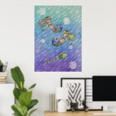 Little Mermaids Poster von Molly Harrison (Heimbüro)