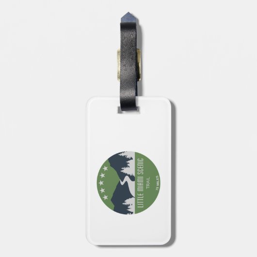 Little Miami Landschaftlich Trail Gepäckanhänger (Rückseite vertikal)