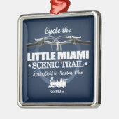 Little Miami Landschaftlich Trail (H2) Ornament Aus Metall (Links)