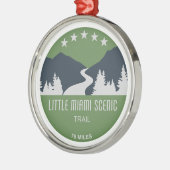 Little Miami Landschaftlich Trail Ornament Aus Metall (Links)
