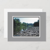 Little Miami River, Cincinnati. Ohio Postkarte (Vorne/Hinten)