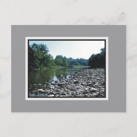 Little Miami River, Cincinnati. Ohio Postkarte (Vorderseite)