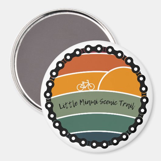 Little Miami Scene Trail Magnet (Vorderseite/Rückseite)