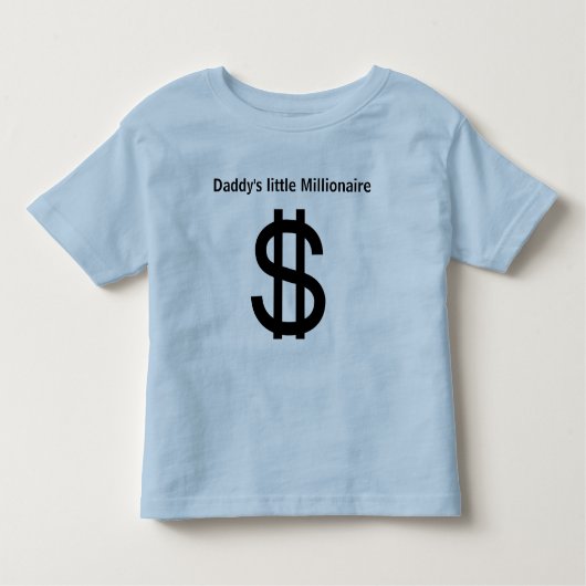 Little Millionaire Baby T Shirt (Vorderseite)
