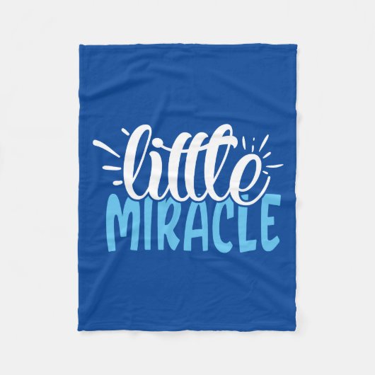 Little Miracle Baby Blanket Fleecedecke (Vorderseite)