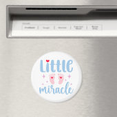 "Little Miracle" Baby Quotes Magnet (In Situ (Geschirrspüler))
