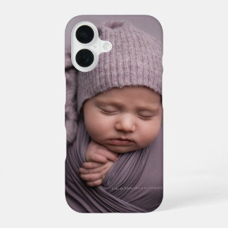 Little Miracles – Personalized Baby Photo Phone Ca iPhone 16 Hülle