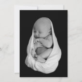 Little Miracles Twin Preemie NICU Infografik Ankündigung (Rückseite)