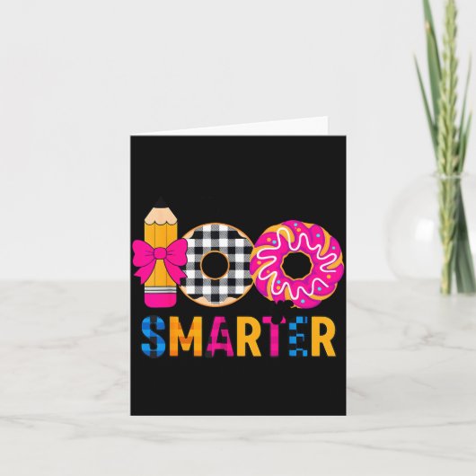 Little Miss 100 Days Smarter Celebration 100 Days  Karte (Vorderseite)