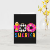Little Miss 100 Days Smarter Celebration 100 Days  Karte (Gelbe Blume)