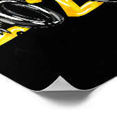 Little Miss 2026 Coquette Bow Crown Happy New Year Poster (Ecke)