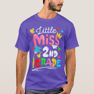 Little Miss 2. Grade Erster Tag des zweiten Grades T-Shirt