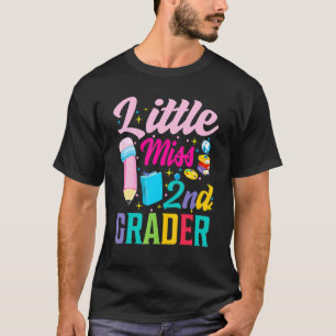 Little Miss 2 Grade Girls 1. Tag zurück T-Shirt