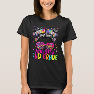 Little Miss 2. Klasse Unordentlicher Dutt Erster S T-Shirt