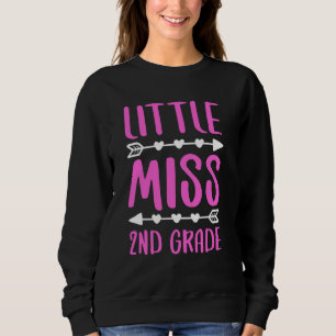 Little Miss 2nd T - Shirt Second Grade Girl Sh