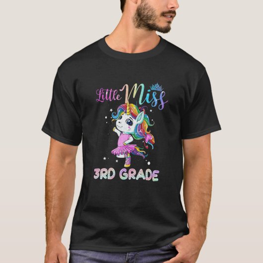 Little Miss 3Rd Grade T-Shirt (Vorderseite)