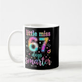 Little Miss 67 Days Smarter 67 Days Of School Six Kaffeetasse (Links)