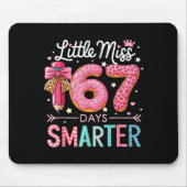 Little Miss 67 Days Smarter Donut Lover 67th Day O Mousepad (Vorne)