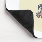 Little Miss Bad | Gutes Mädchen wird schlecht Mousepad (Ecke)