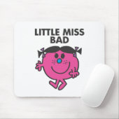 Little Miss Bad | Handlungsbereit Mousepad (Mit Mouse)