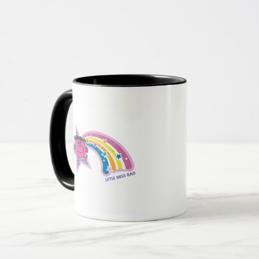 Little Miss Bad & Rainbow Tasse (Vorderseite Links)